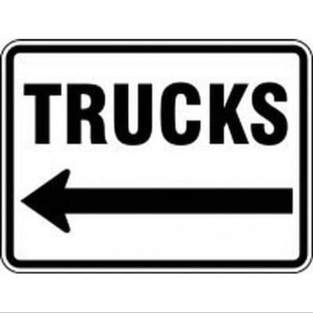 Accuform Traffic Sign, FRR281RA FRR281RA